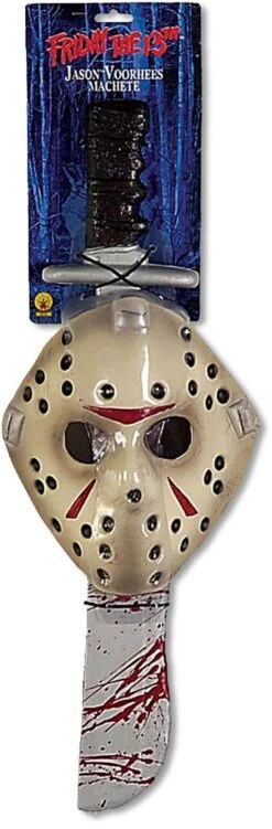 Jason Maske Und Machete Kombi Pack