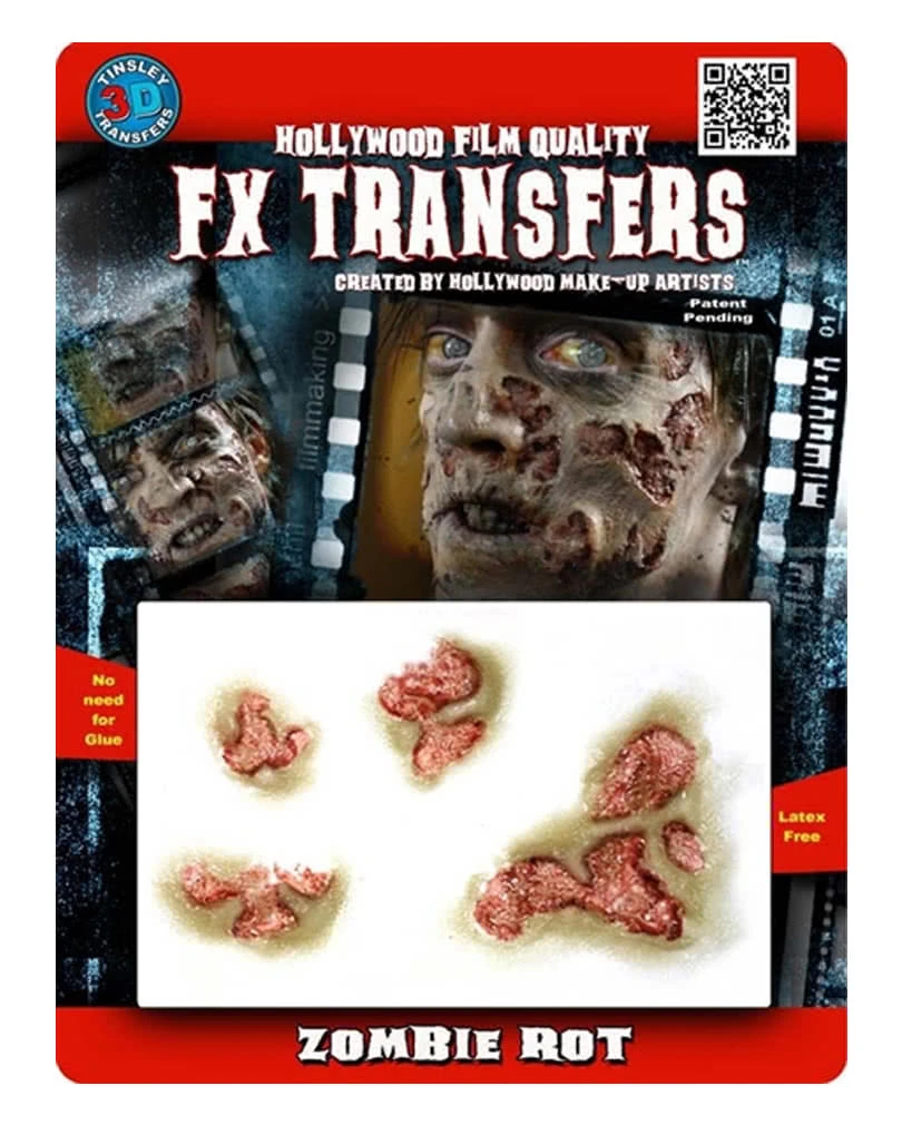 3D Zombie Wunden 1 3D Zombie Wunden