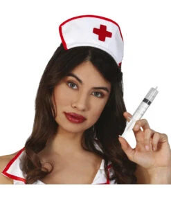 4 Spritzen-Kanülen Als Kostümzubehör