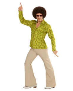 Groovy 70er Hemd Wallpaper -Spooky Fun Günstiges Geschäft 70er jahre groovy hemd wallpaper hippie faschingskostuem 70s hippie shirt 29428 2