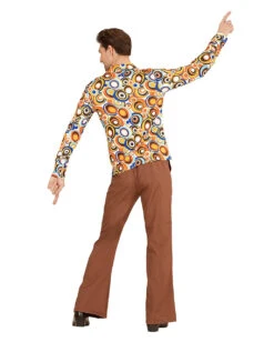 70s Groovy Kostüm Hemd Bubbles -Spooky Fun Günstiges Geschäft 70s groovy kostuem hemd bubbles 70er jahre herrenkostuem disco costume 36874 3