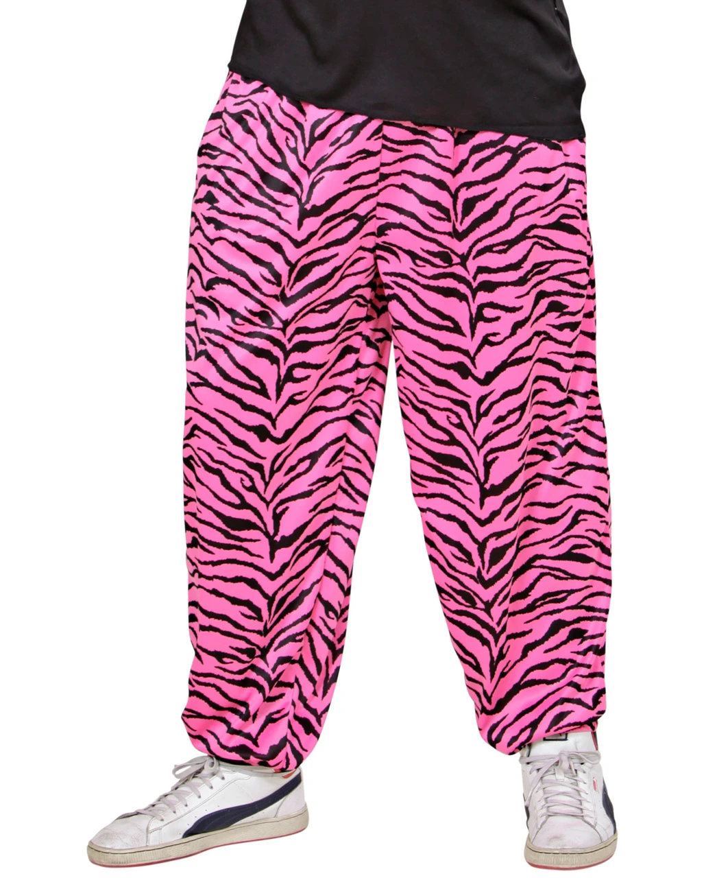 80er Jahre Pink Zebra Jogging Hose 1 80er Jahre Pink Zebra Jogging Hose