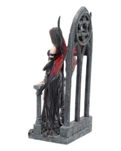 Aracnafaria Gothic Fee Figur 23cm -Spooky Fun Günstiges Geschäft aracnafaria gothic fee figur aracnafaria gothic fairy figurine gothic deko kaufen 52689 03