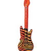 Aufblasbare Gitarre Tigermuster