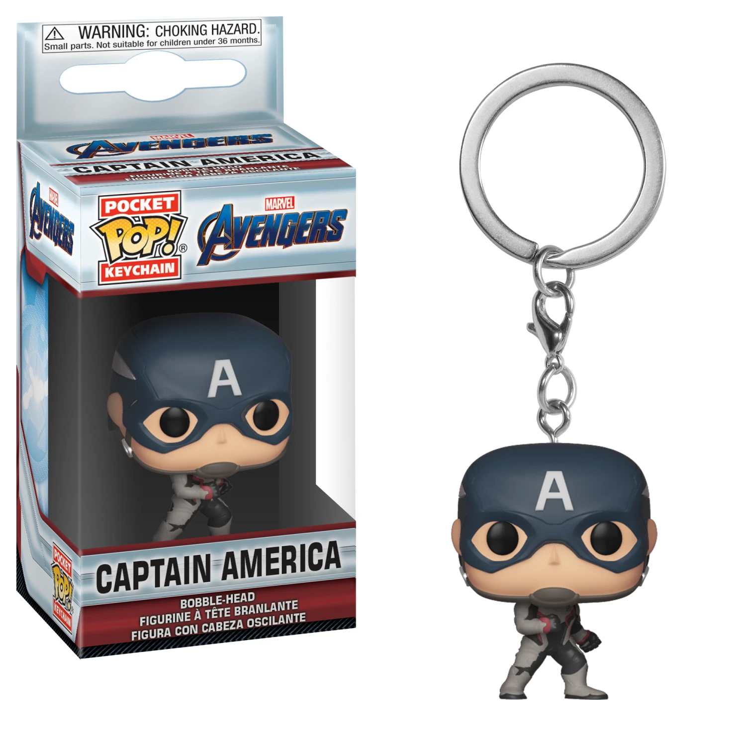 Avengers - Captain America Funko POP! Keychain 1 Avengers - Captain America Funko POP! Keychain