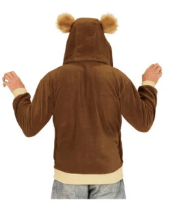 Bär Kostüm Jacke -Spooky Fun Günstiges Geschäft baer kostuem jacke baer costume hoodie tierkostuem zirkus kostuem 54513 04