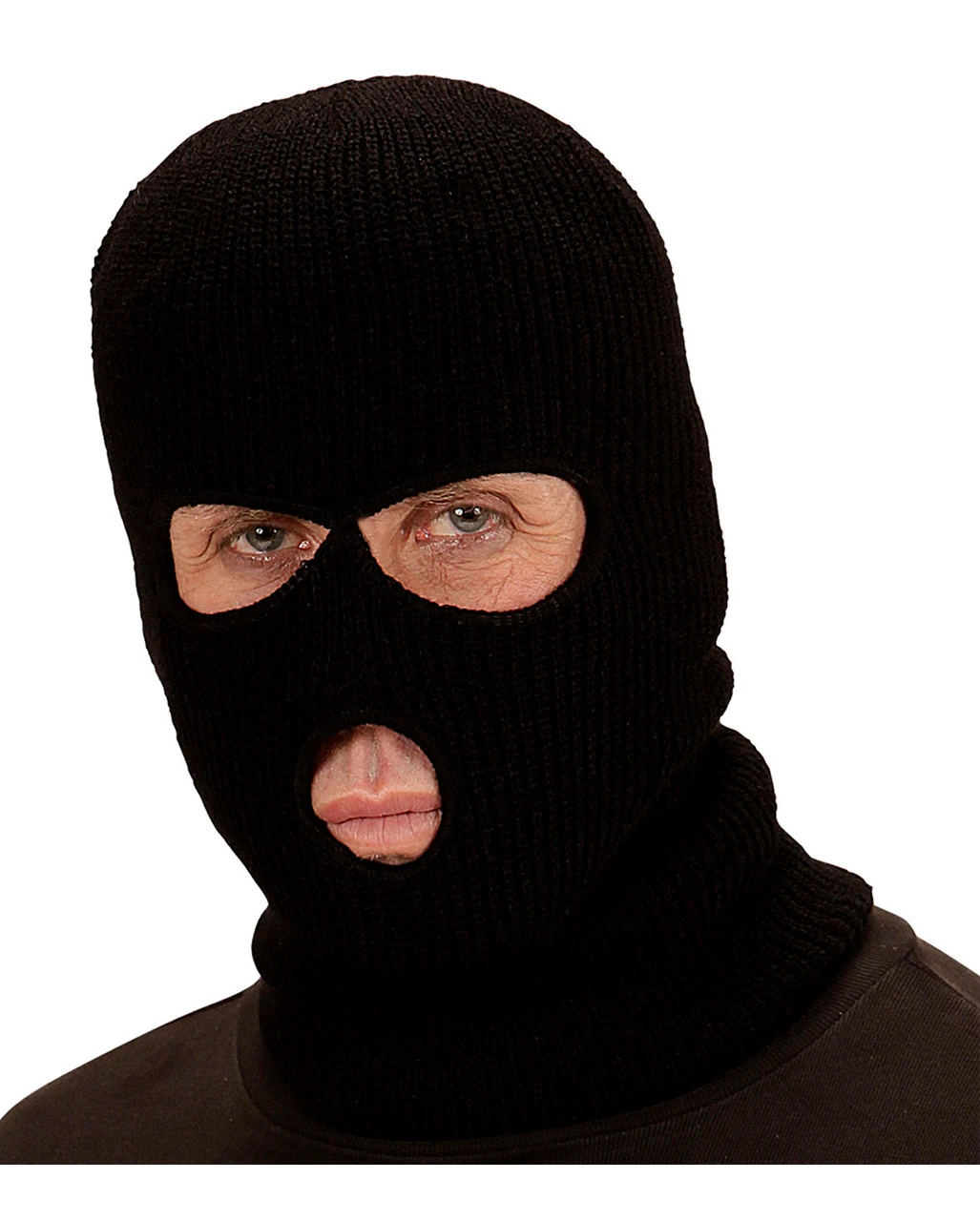 Schwarze Balaclava Maske Als Sturmhaube 1 Schwarze Balaclava Maske Als Sturmhaube