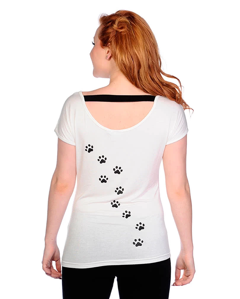 Damenshirt Katze 2 Damenshirt Katze – Bild 2