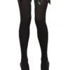 Blickdichte Halterlose Strümpfe Schwarz