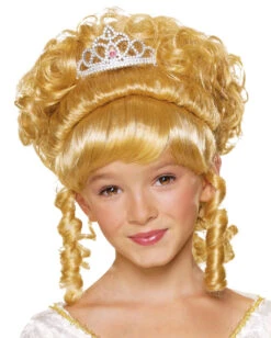Prinzessin Kinderperücke Blond