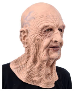 Böser Greis Maske -Spooky Fun Günstiges Geschäft boeser opa maske grossvater maske halloween maske faschings maske 15375 03