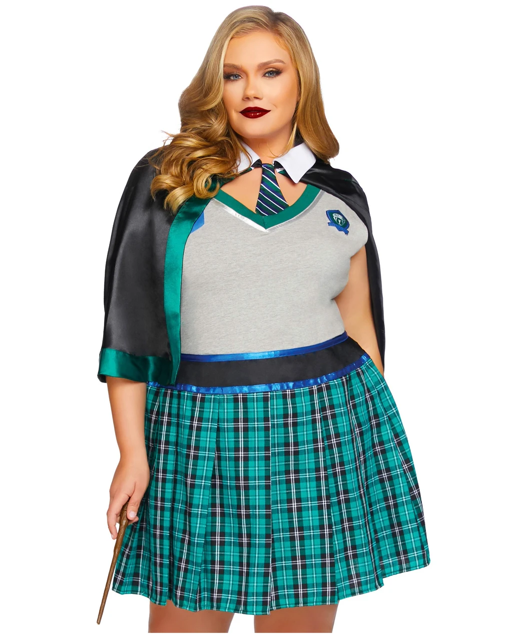 Böse Zauberschülerin Kostüm 1 Böse Zauberschülerin Kostüm