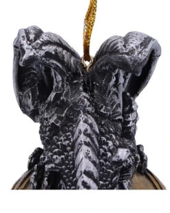 Drache Mit Pentagramm Weihnachtskugel 9cm -Spooky Fun Günstiges Geschäft caspar drachen weihnachtskugel caspar drachen christbaumkugel caspar dragon ornament 50983 06