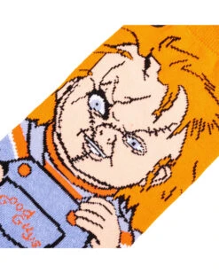 Chucky Die Mörderpuppe Good Guys Damen Socken -Spooky Fun Günstiges Geschäft chucky die moerderpuppe good guys damen socken childs play chucky good guy woman socks geschenk horror fan 52362 4