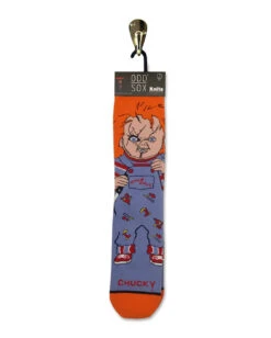 Chucky Die Mörderpuppe Good Guys Socken -Spooky Fun Günstiges Geschäft chucky die moerderpuppe good guys socken childs play chucky good guy socks geschenkidee horror fan 52333 3