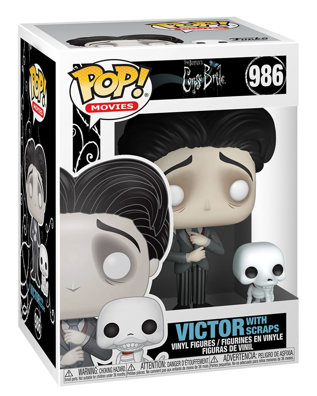 Corpse Bride - Victor & Scraps Funko Pop! Figur 2 Corpse Bride - Victor & Scraps Funko Pop! Figur – Bild 2