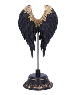 Dark Angel Wings Figur 26cm -Spooky Fun Günstiges Geschäft dark angel wings figur dark angel figurine gothic deko 50307 03