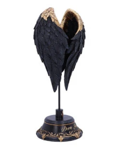 Dark Angel Wings Figur 26cm -Spooky Fun Günstiges Geschäft dark angel wings figur dark angel figurine gothic deko 50307 04
