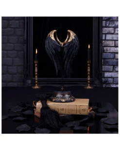 Dark Angel Wings Figur 26cm -Spooky Fun Günstiges Geschäft dark angel wings figur dark angel figurine gothic deko 50307 07