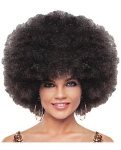 Deluxe Jumbo Afro Perücke Braun