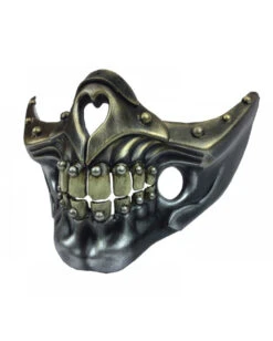 Dishonored Totenschädel Halbmaske -Spooky Fun Günstiges Geschäft dishonored totenkopf halbmaske dishonored skull halfmask steampunk maske 50511 03