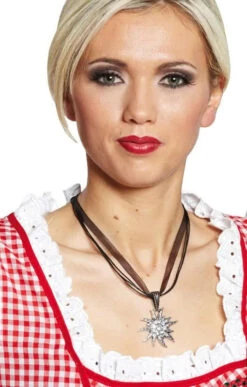 Edelweiß Kette Mit Strass