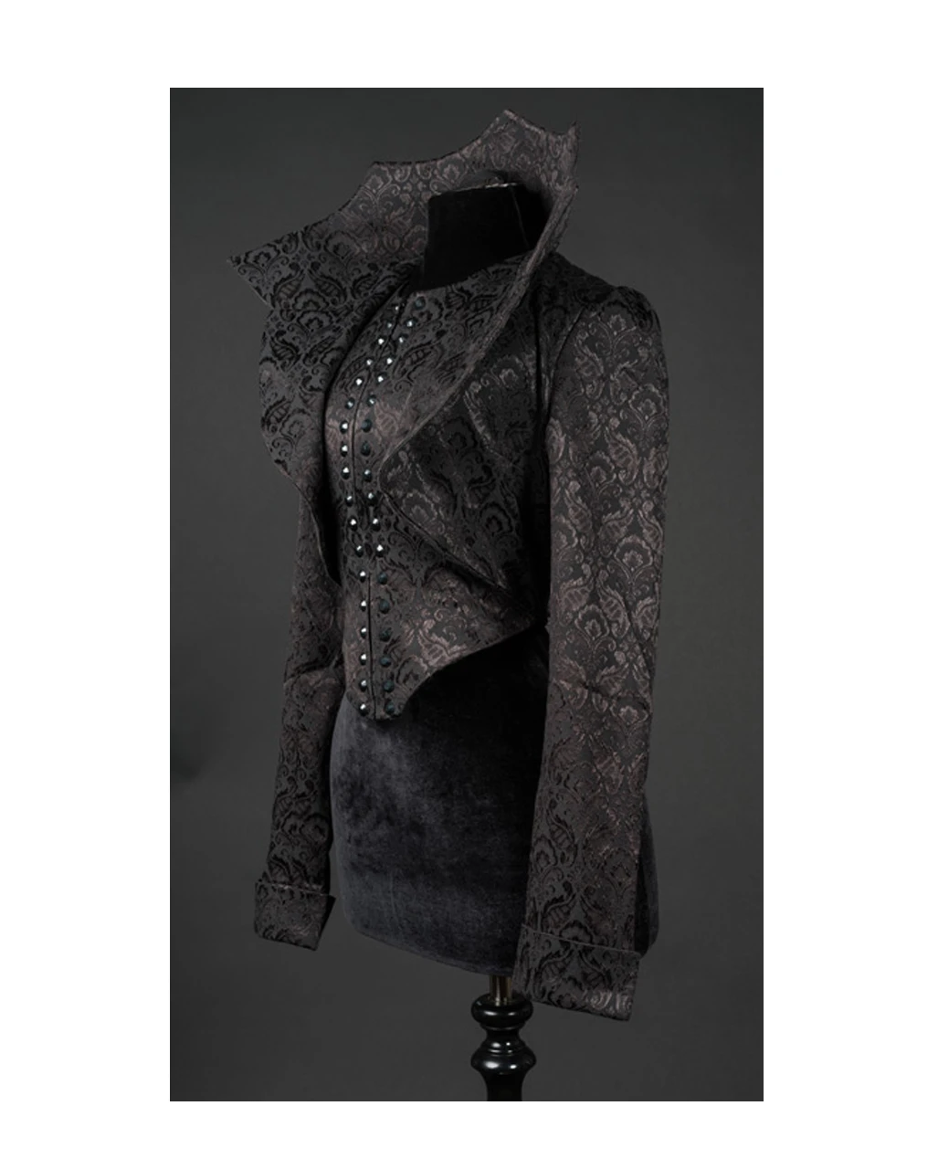 Evil Queen Jacket Mit Stehkragen 2 Evil Queen Jacket Mit Stehkragen – Bild 2