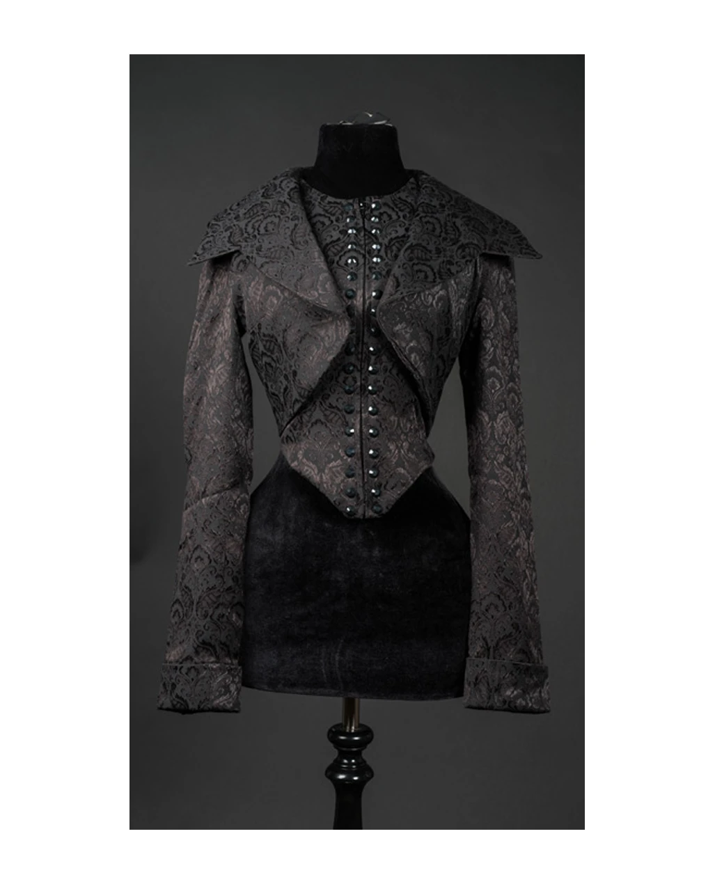 Evil Queen Jacket Mit Stehkragen 4 Evil Queen Jacket Mit Stehkragen – Bild 4