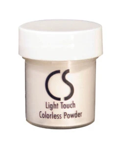 Farbloser Fixierpuder