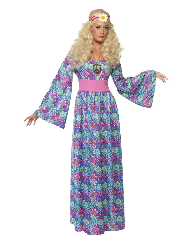 Flower Child Maxi Kostüm XL 1 Flower Child Maxi Kostüm XL