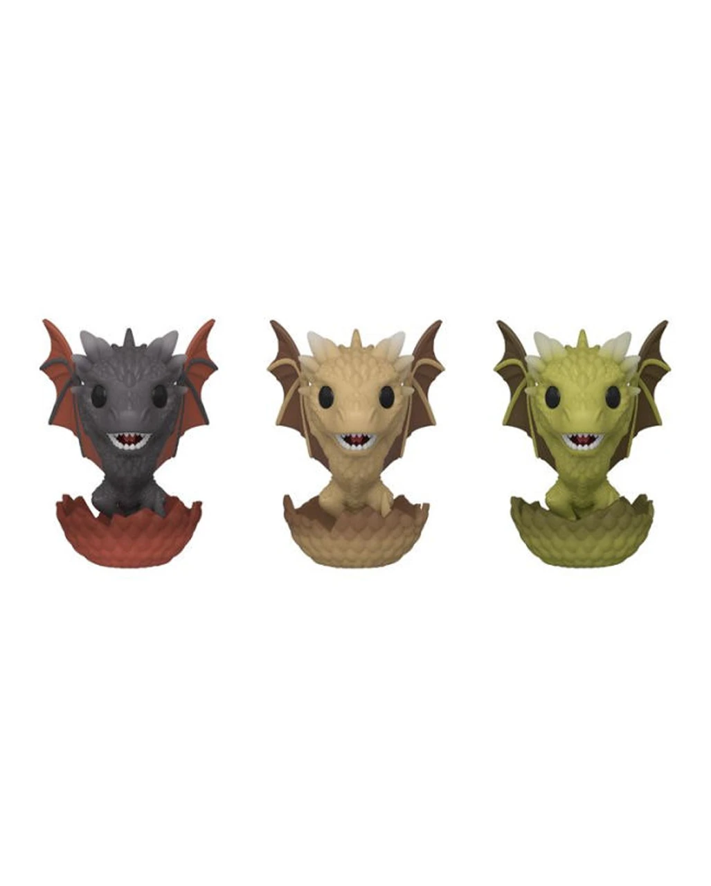 Drogon, Viserion & Rhaegal GOT Funko Pop! 3er Set 2 Drogon, Viserion & Rhaegal GOT Funko Pop! 3er Set – Bild 2