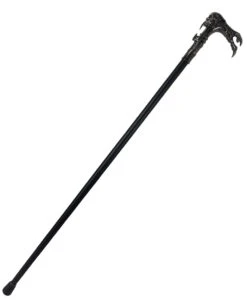 Vampir Gehstock Mit Dämonenknauf -Spooky Fun Günstiges Geschäft gehstock mit alien griff gothic spazierstock vampir kostuem zubehoer walking stick 29024 3