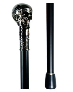 Gehstock Mit Schädelknauf -Spooky Fun Günstiges Geschäft gehstock mit schaedelknauf gothic spazierstock halloween walking stick skull bild1 28585