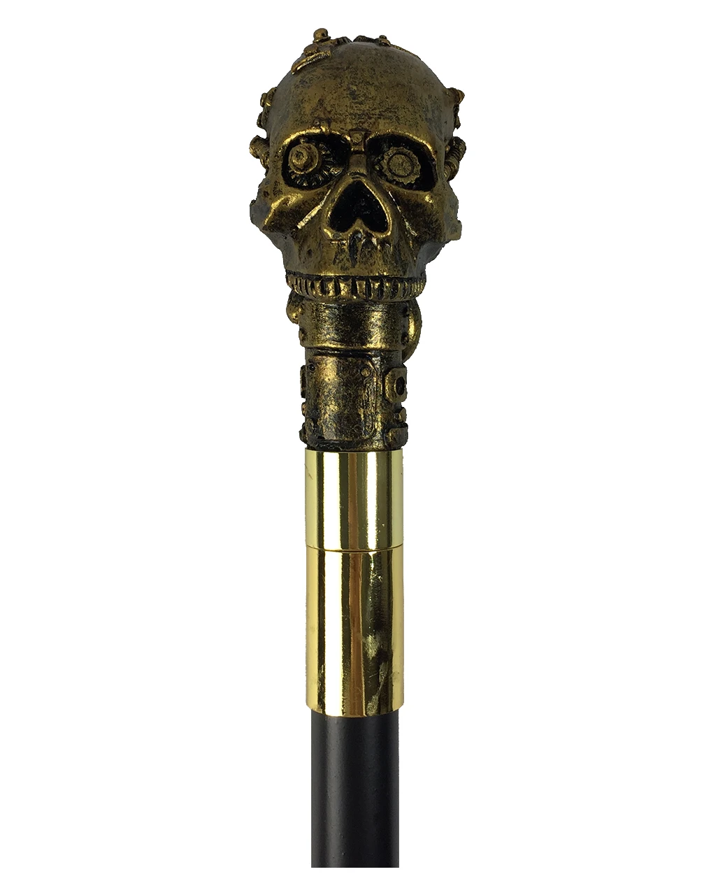 Gehstock Mit Steampunk Skull 1 Gehstock Mit Steampunk Skull
