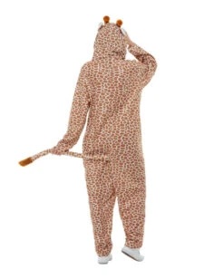 Kuscheliger Giraffen Jumpsuit Für Erwachsene -Spooky Fun Günstiges Geschäft giraffen tier kostuem tier kostueme fuer fasching giraffe animal costume 37291 3
