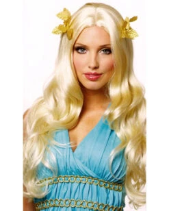 Göttinnen Perücke Mit Lorbeerblättern Blond