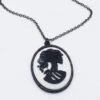 Gothic Kette Totenkopf Cameo