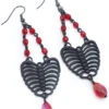 Gothic Skelett Ohrringe