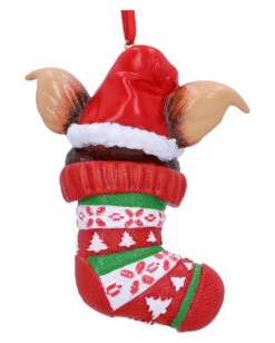 Gremlins Gizmo In Weihnachtsstrumpf Weihnachtskugel -Spooky Fun Günstiges Geschäft gremlins gizmo in weihnachtsstrumpf gremlins gizmo in stocking hanging ornament 51112 03