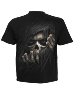 Grim Ripper - T-Shirt Black -Spooky Fun Günstiges Geschäft grim ripper t shirt black schwarzes grim reaper shirt halloween gothic shirt gevatter tod 53923 2