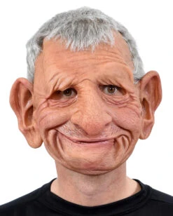 Großvater Papa Vollkopf Maske Mit Haaren