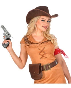 Gürtel Mit Tasche In Lederoptik Braun -Spooky Fun Günstiges Geschäft guertel mit tasche in lederoptik belt with bag leather optic 38521 01