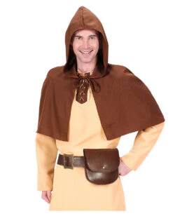 Gürtel Mit Tasche In Lederoptik Braun -Spooky Fun Günstiges Geschäft guertel mit tasche in lederoptik belt with bag leather optic 38521 02