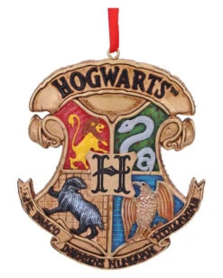 Harry Potter Hogwarts Crest Weihnachtskugel