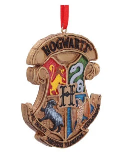 Harry Potter Hogwarts Crest Weihnachtskugel -Spooky Fun Günstiges Geschäft harry potter hogwarts wappen haenge ornament harry potter weihnachtsschmuck harry potter weihnachtsdeko 53681 04
