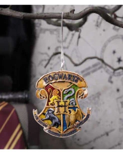 Harry Potter Hogwarts Crest Weihnachtskugel -Spooky Fun Günstiges Geschäft harry potter hogwarts wappen haenge ornament harry potter weihnachtsschmuck harry potter weihnachtsdeko 53681 07