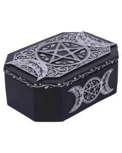 Hecate's Protection Schmuckschatulle 18cm -Spooky Fun Günstiges Geschäft hecates protection schmuckschatulle gothick schmuckkaestchen okkulte schmuckschatulle 54454 04