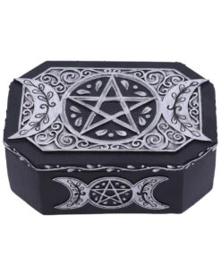 Hecate's Protection Schmuckschatulle 18cm -Spooky Fun Günstiges Geschäft hecates protection schmuckschatulle gothick schmuckkaestchen okkulte schmuckschatulle 54454 05