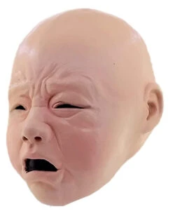 Heulende Baby Maske -Spooky Fun Günstiges Geschäft heulende baby maske weinende baby maske crying baby mask faschings maske 53064 02