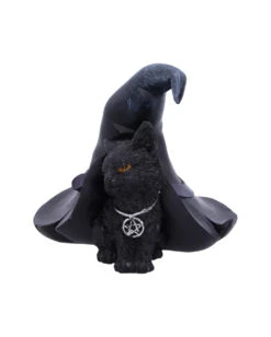 Hexenkatze Prue Mit Hexenhut 10,5cm -Spooky Fun Günstiges Geschäft hexenkatze prue mit hexenhut 10cm prue witchs cat figurine halloween hexen und gothic wohnungsdeko und geschenke 52408 2